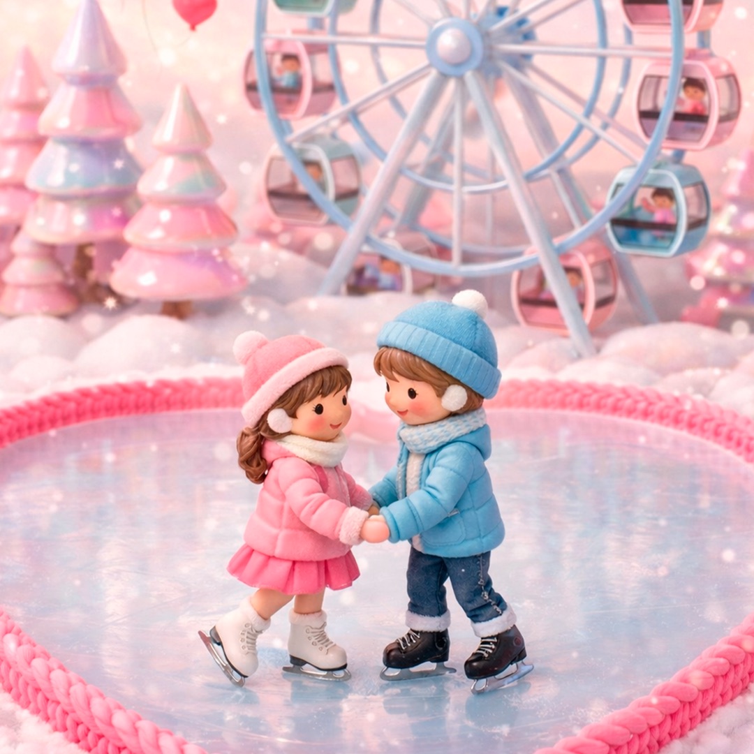 14 февраля на катке